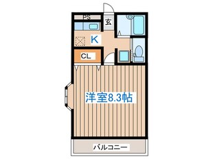 αネクスト仙台第12の物件間取画像